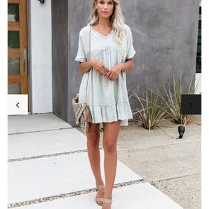 Babydoll boho dress
